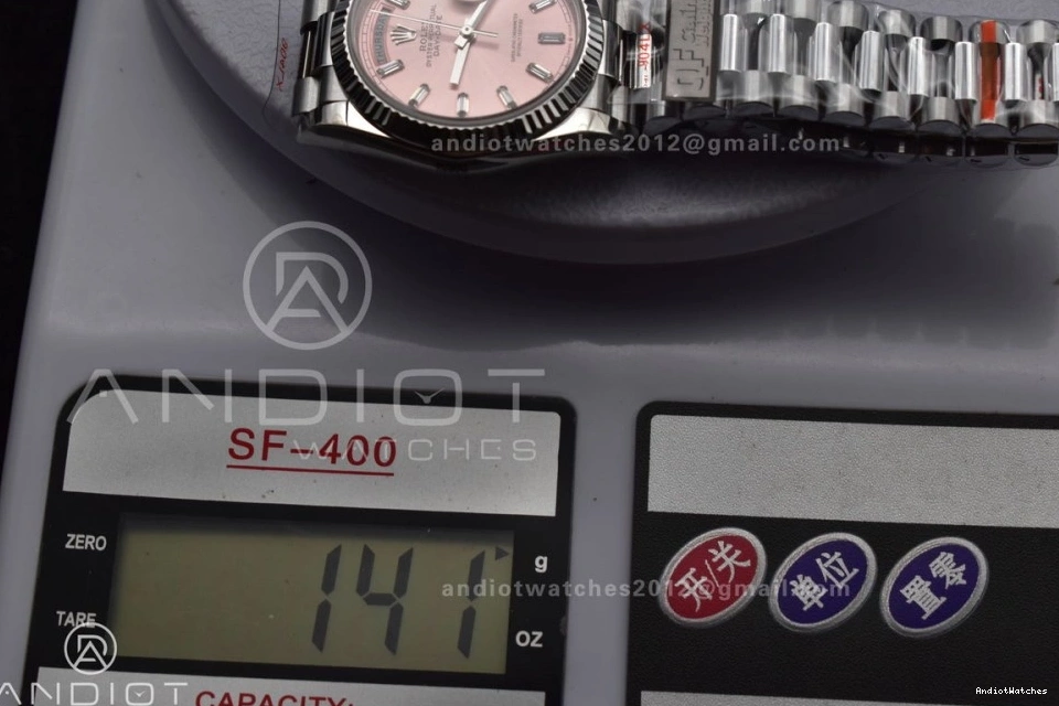 36 QF SS Pink Bracelet Edition President Weight) OnTrend DayDate vr3255 Diamond (Gain V5 904L Steel Dial Best 687 on 0519